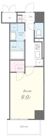 サランコートの物件間取画像